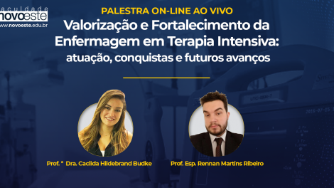 Palestra Valorização e Fortalecimento da Enfermagem em Terapia Intensiva: atuação, conquistas e futuros avanços