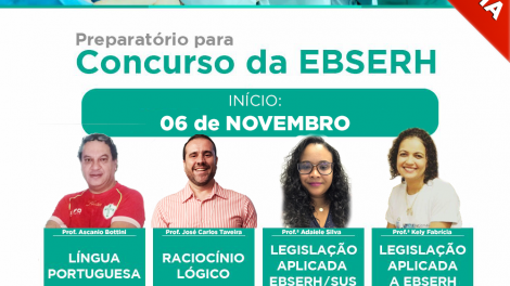 Preparatório para Concurso da EBSERH - Turma 02