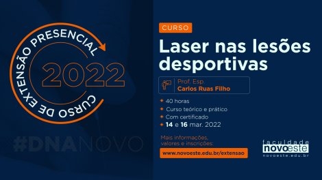 Curso de Laser nas Lesões Desportivas - Março 2022
