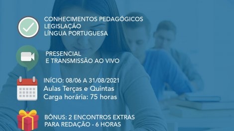 Curso Preparatório para Processo Seletivo da SED/SEMED - Junho 2021