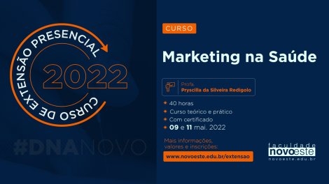 Curso de Marketing na Saúde - Maio 2022
