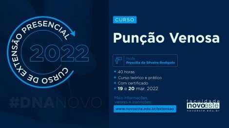 Curso de Punção Venosa - Março 2022