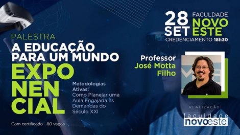 Palestra: A Educação para um Mundo Exponencial