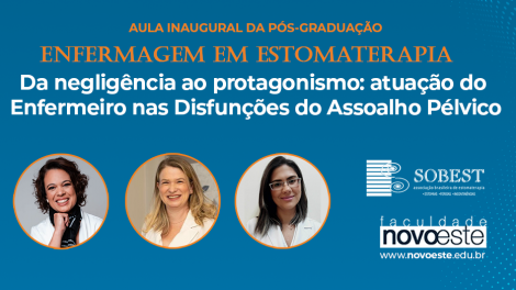 Palestra: Da negligência ao protagonismo: atuação do Enfermeiro nas Disfunções do Assoalho Pélvico