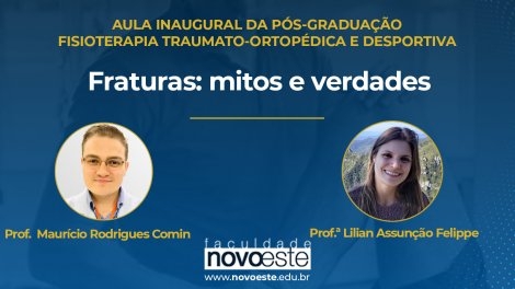 Palestra Fraturas: Mitos e Verdades