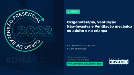 Capacitação em Oxigenoterapia, Ventilação Não-Invasiva e Ventilação mecânica no adulto e na criança