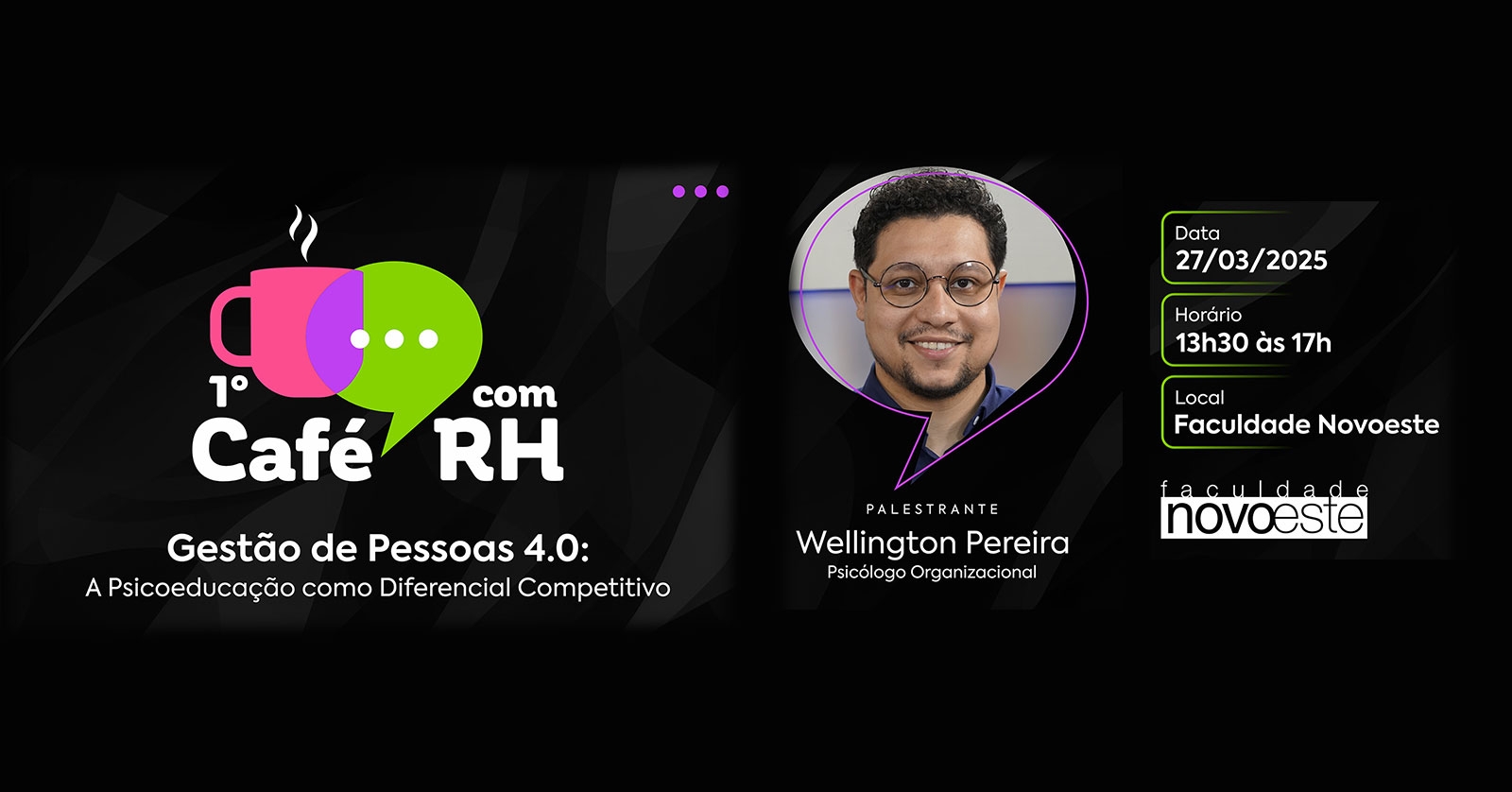 Café com o RH - Gestão de Pessoas 4.0: A Psicoeducação como Diferencial Competitivo