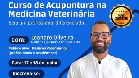 Curso de Acupuntura na Medicina Veterinária